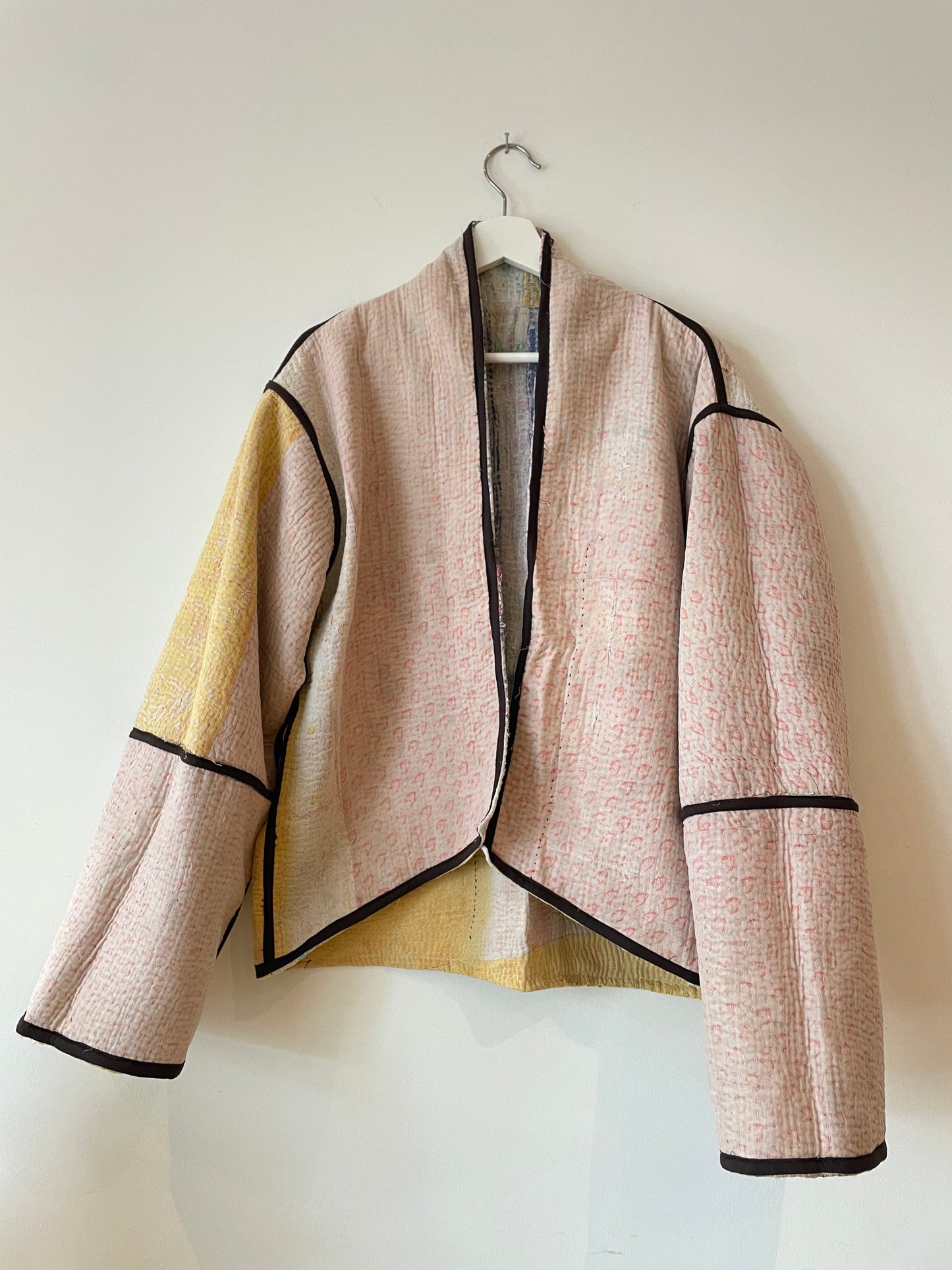 Repurposed Kantha Kimono Haori Jacket 06