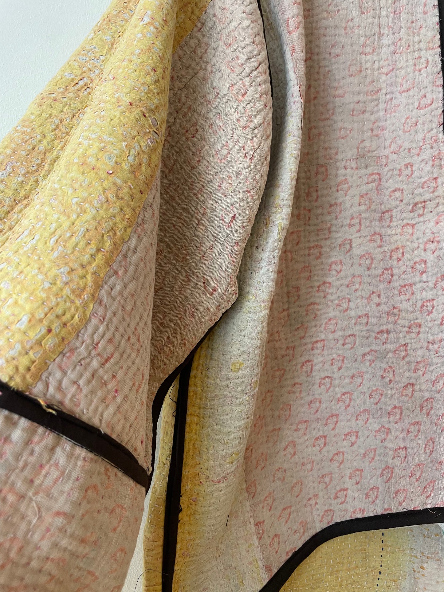 Repurposed Kantha Kimono Haori Jacket 06