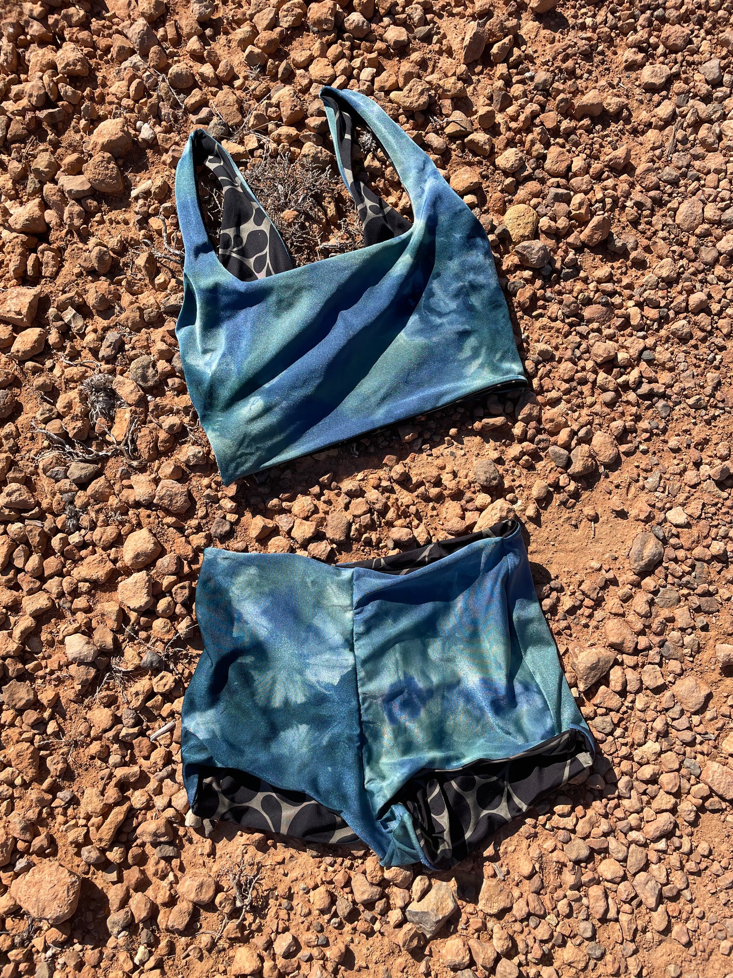 tie dye beach