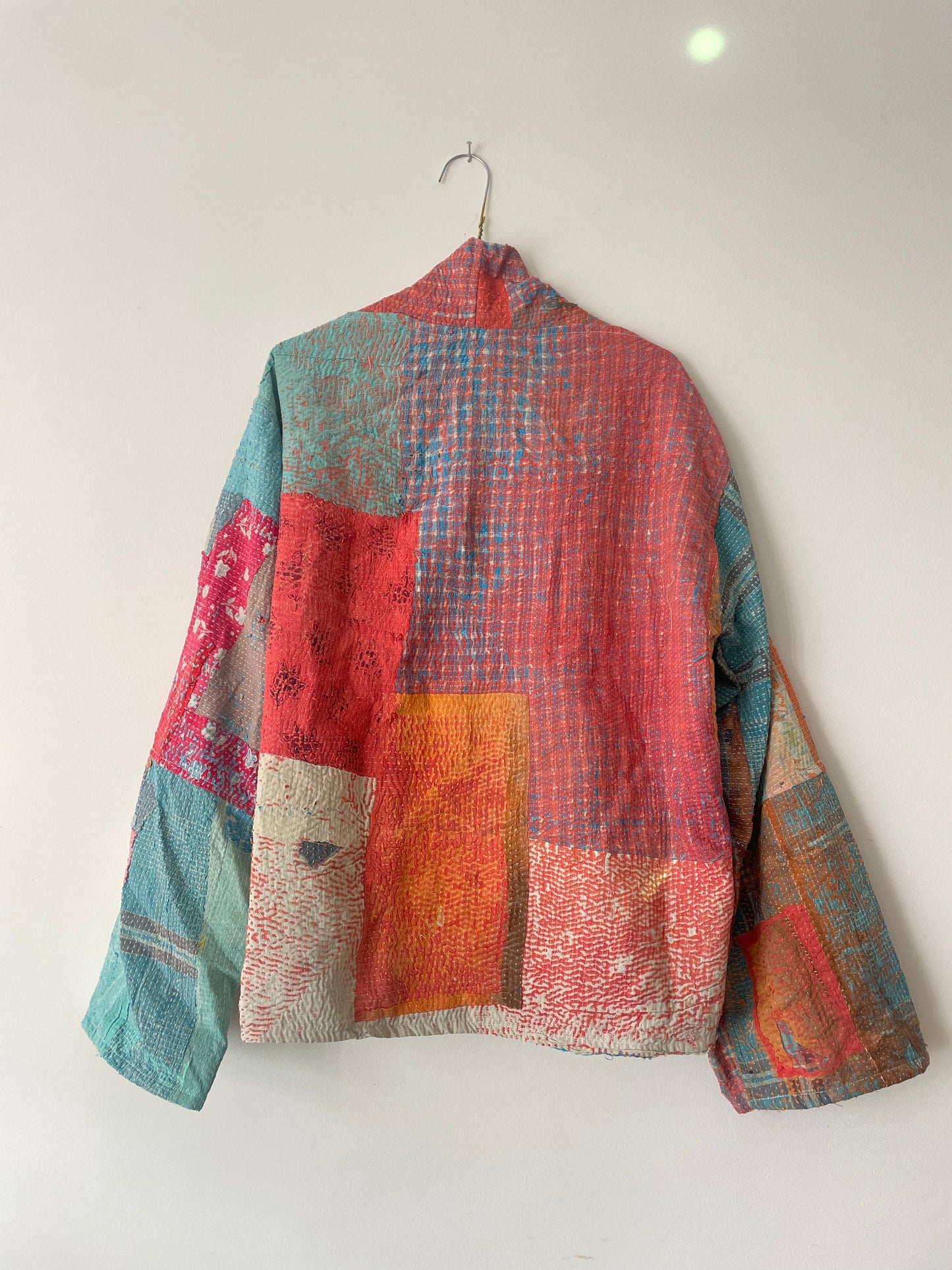 Repurposed Kantha Kimono Haori Jacket 02