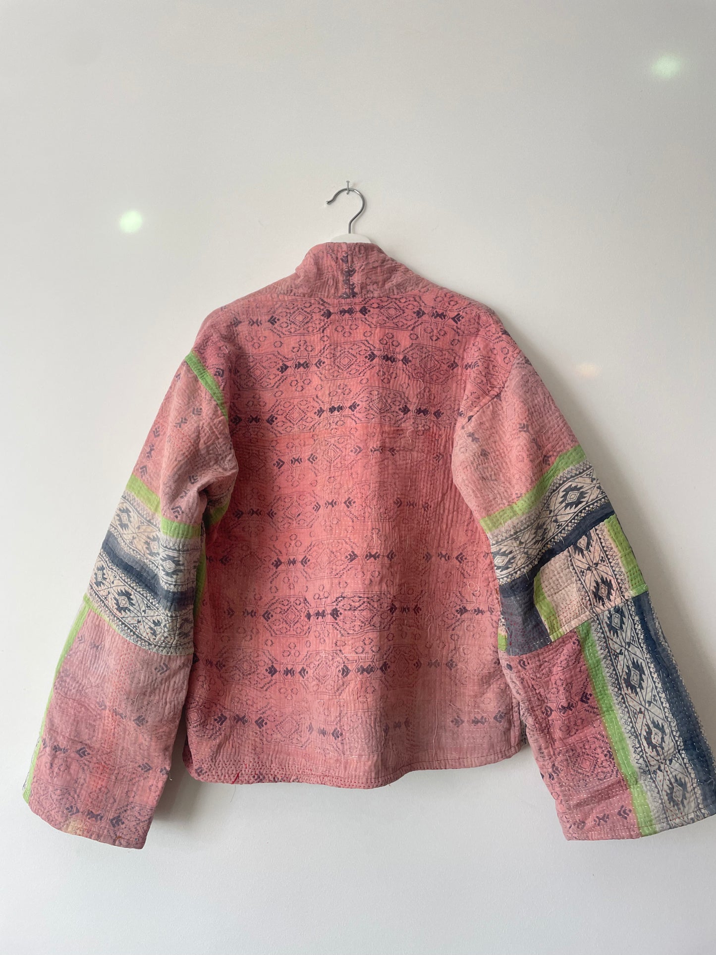 Repurposed Kantha Kimono Haori Jacket 04