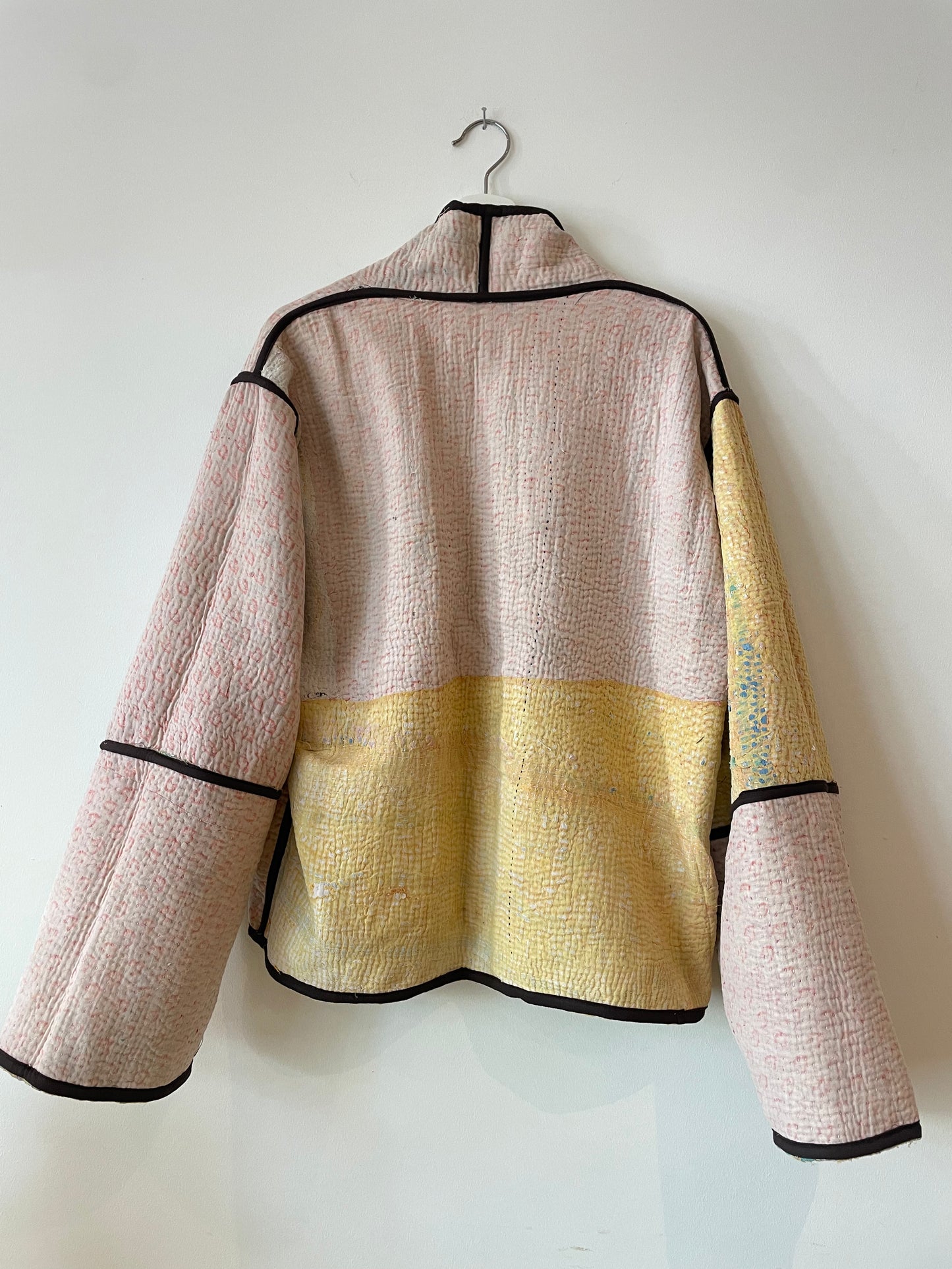 Repurposed Kantha Kimono Haori Jacket 06